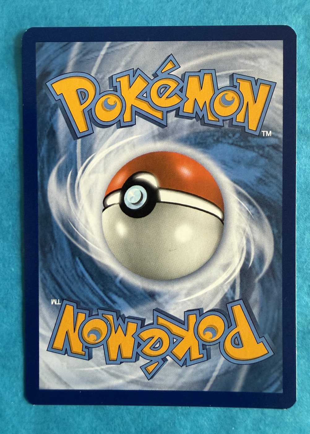 Ash's Pikachu, verso da carta