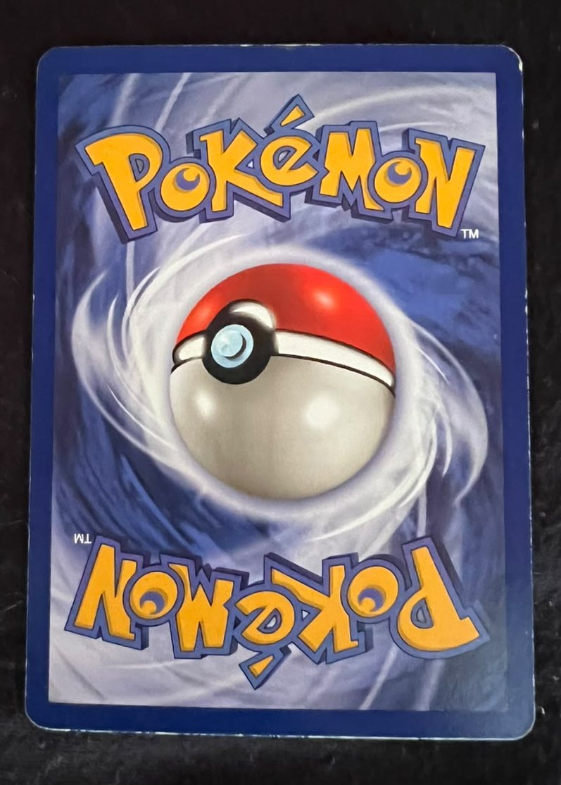 Blastoise, verso da carta