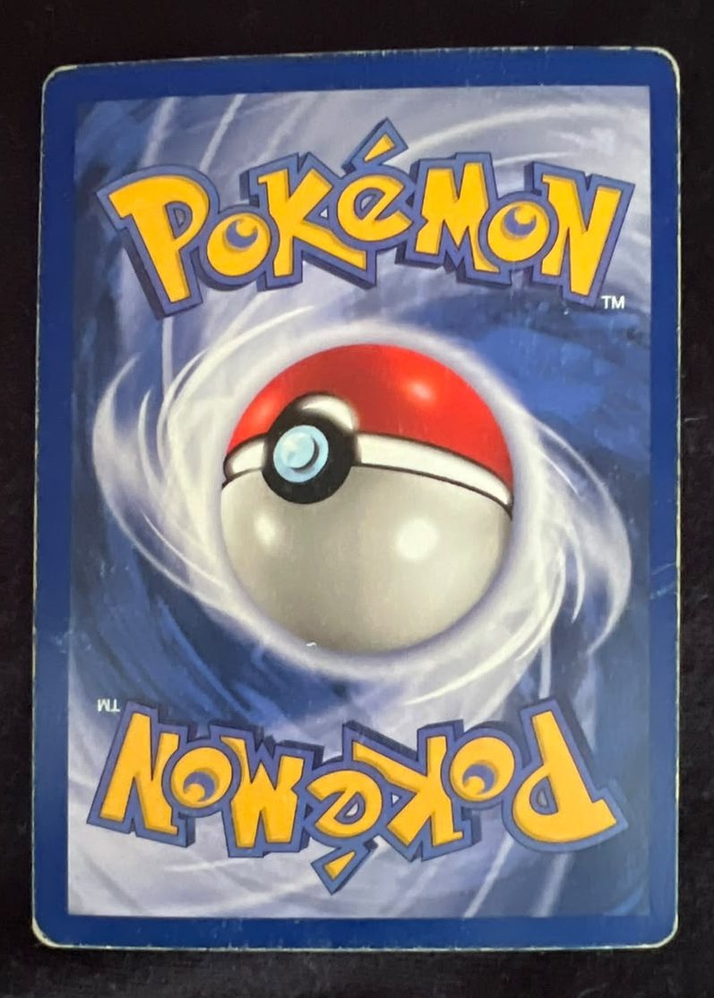 Blastoise, verso da carta