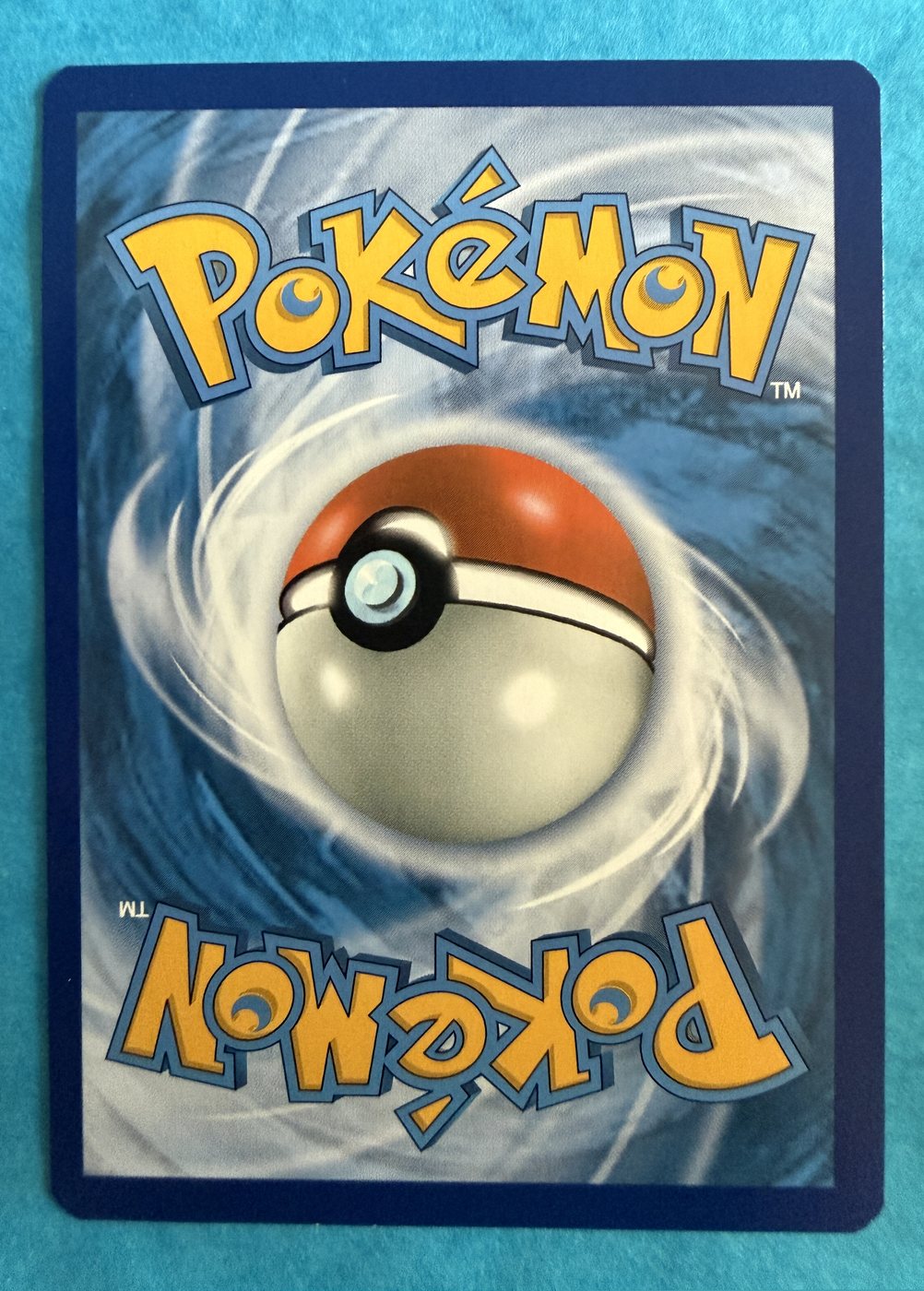 Charizard, verso da carta