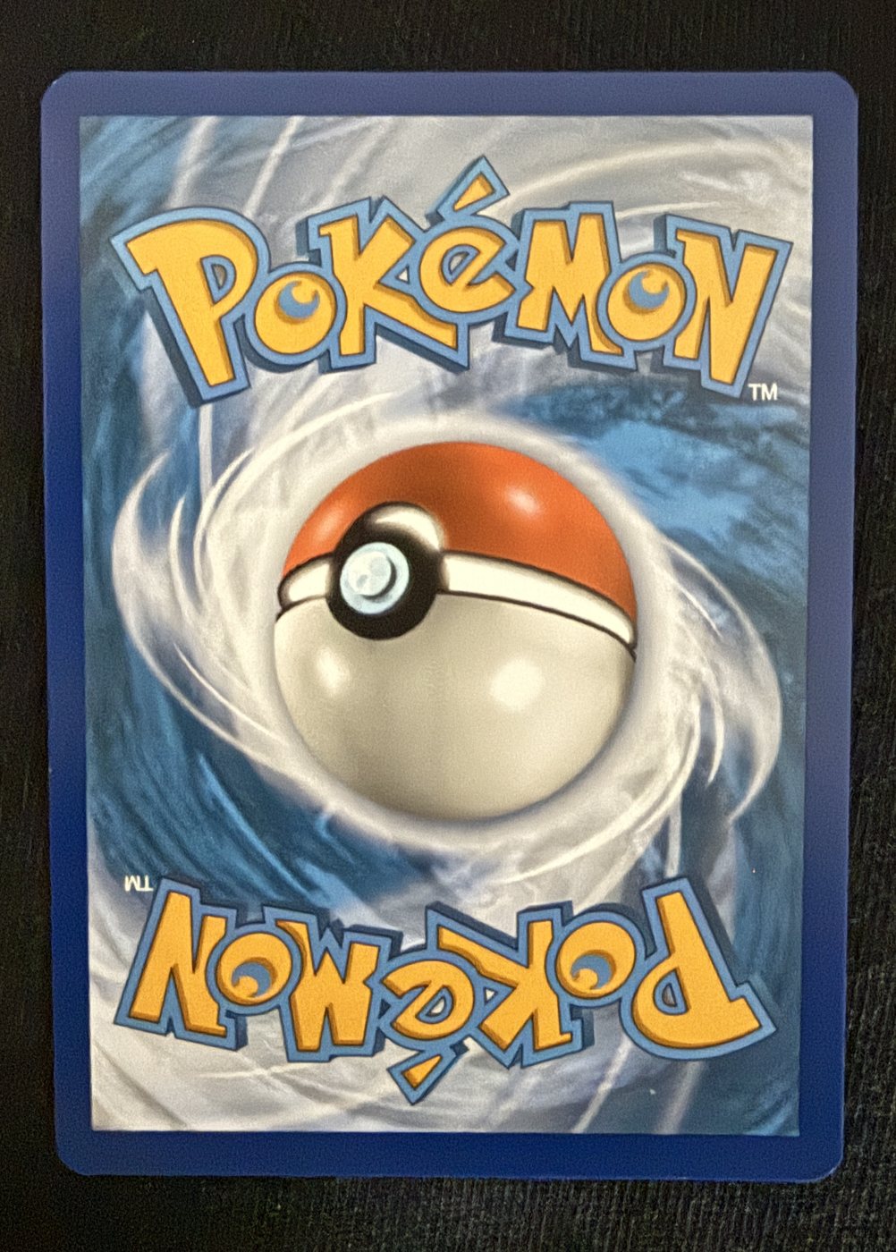Charizard, verso da carta