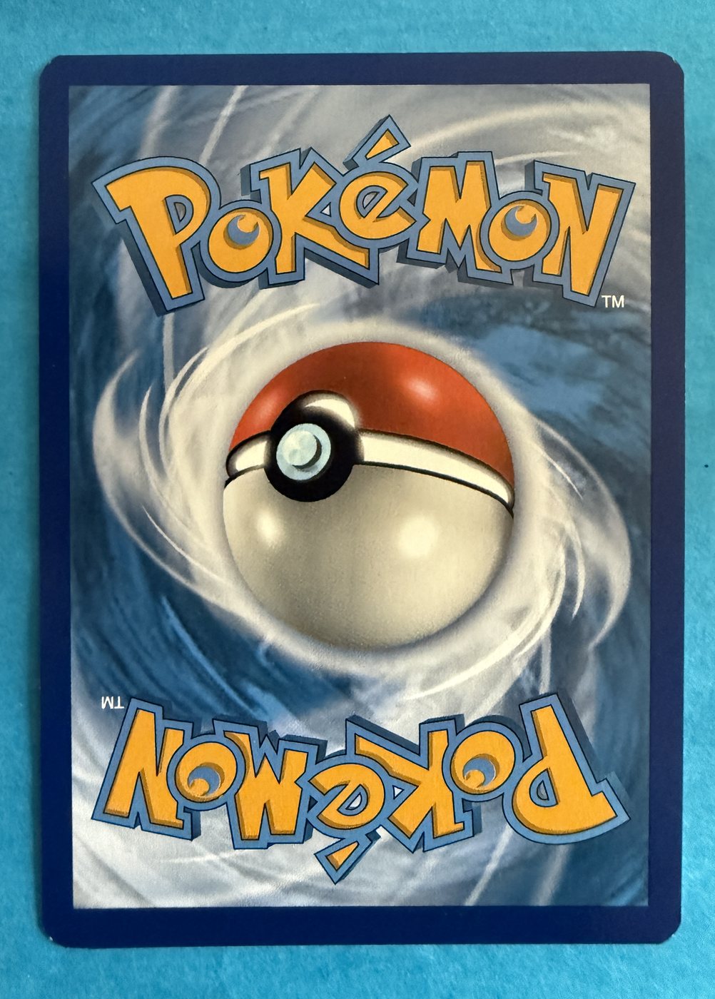 Charizard, verso da carta