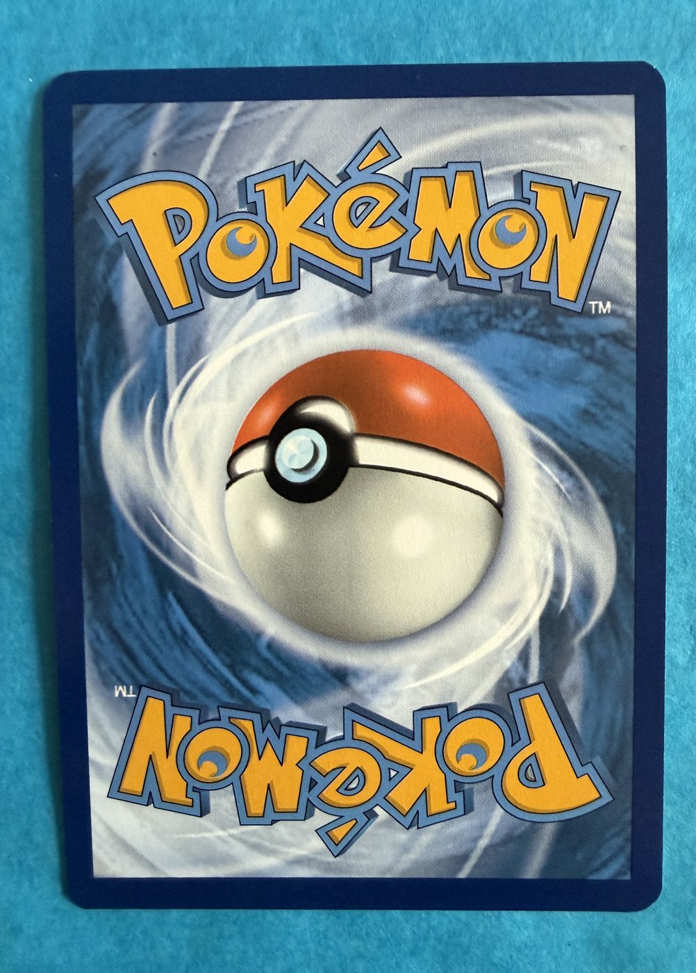 Charizard, verso da carta