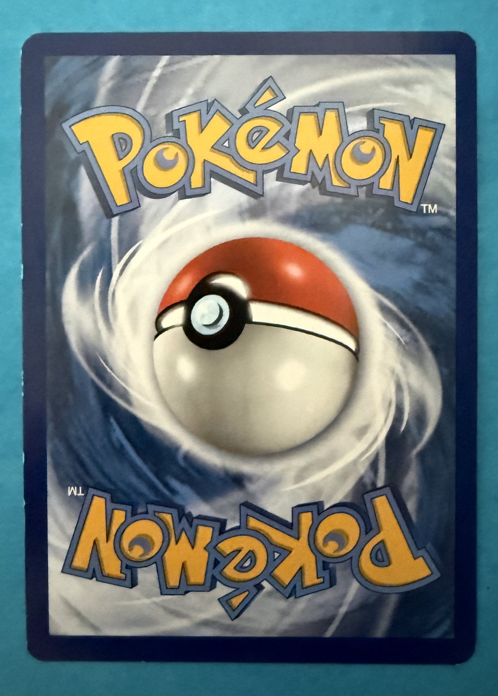 Charizard, verso da carta