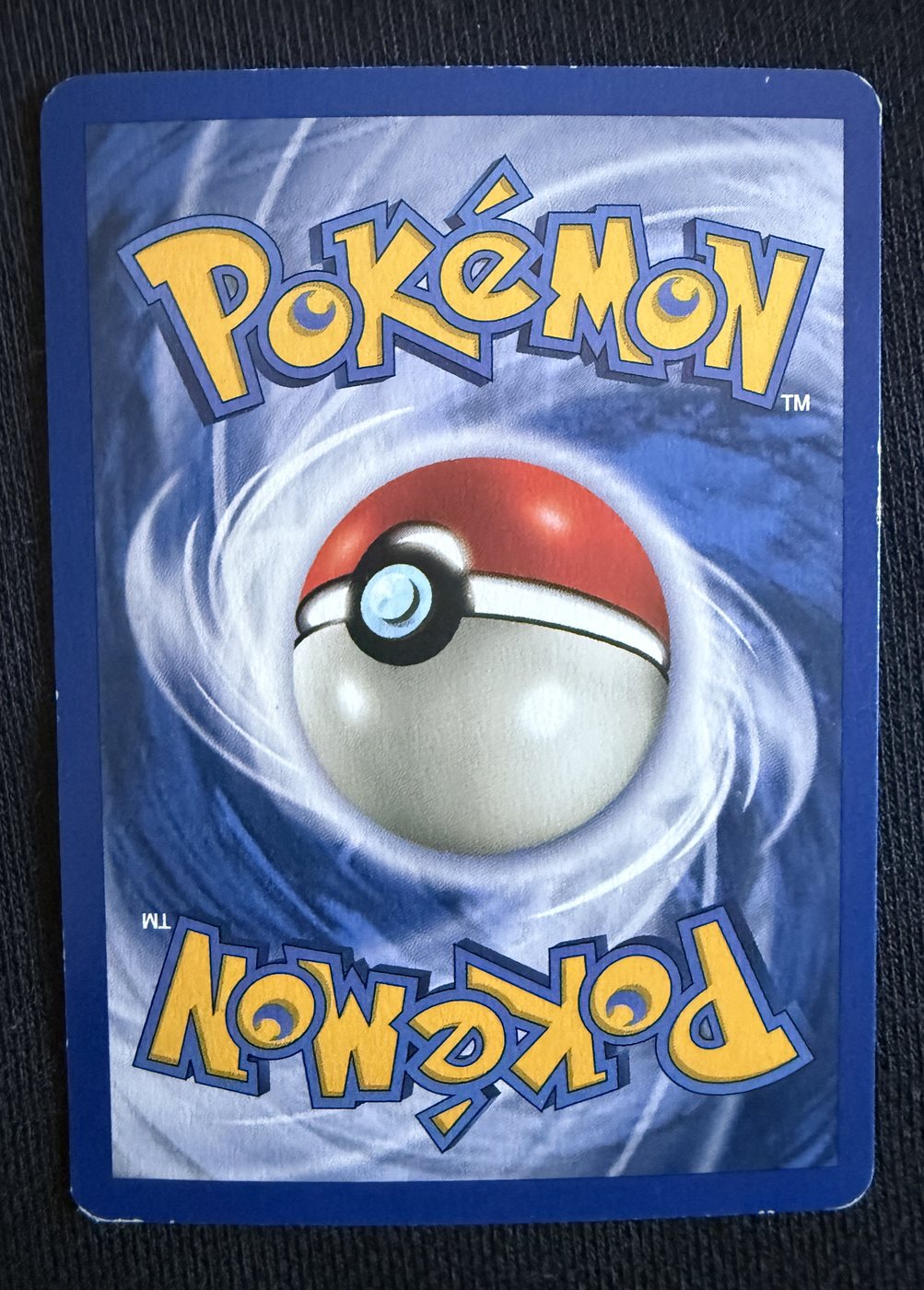 Gengar, verso da carta
