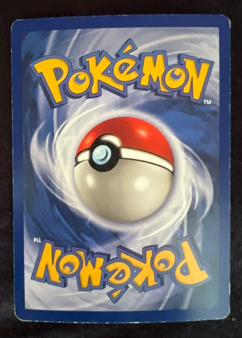 Poliwrath, verso da carta