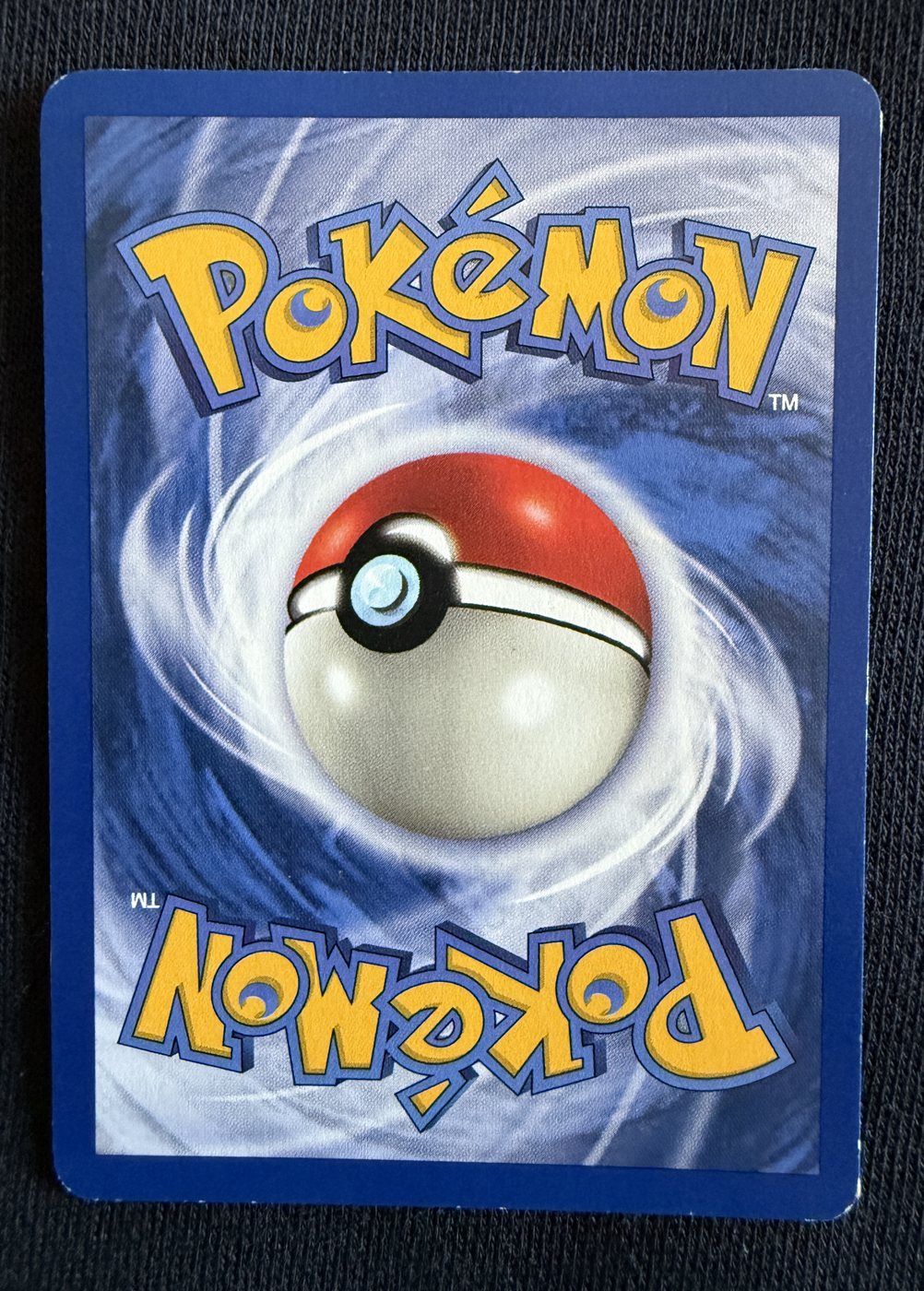 Raichu, verso da carta